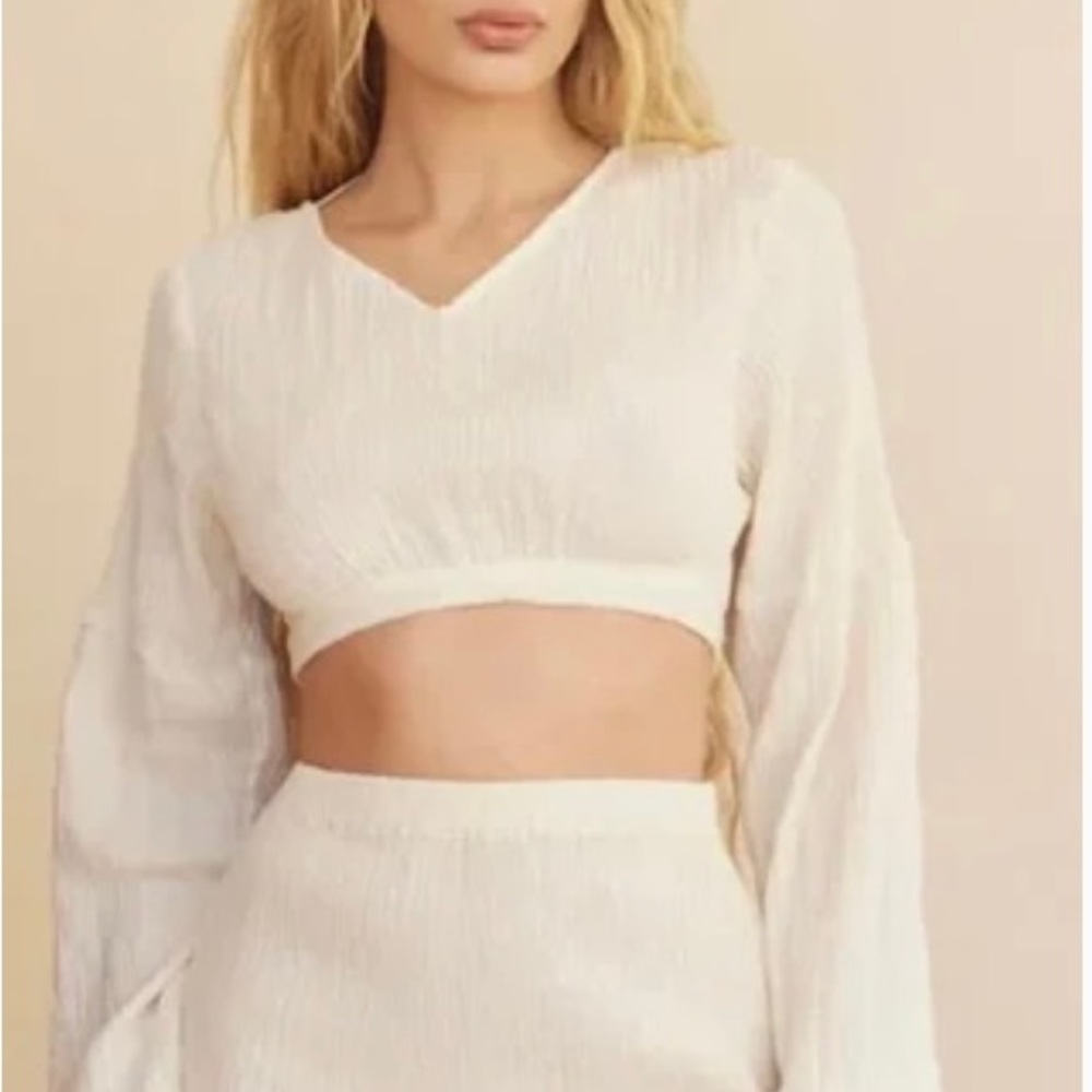 Savannah Morrow The Label- Sunnie Top Cream